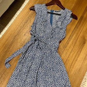 Floral Wrap Maxi Dress